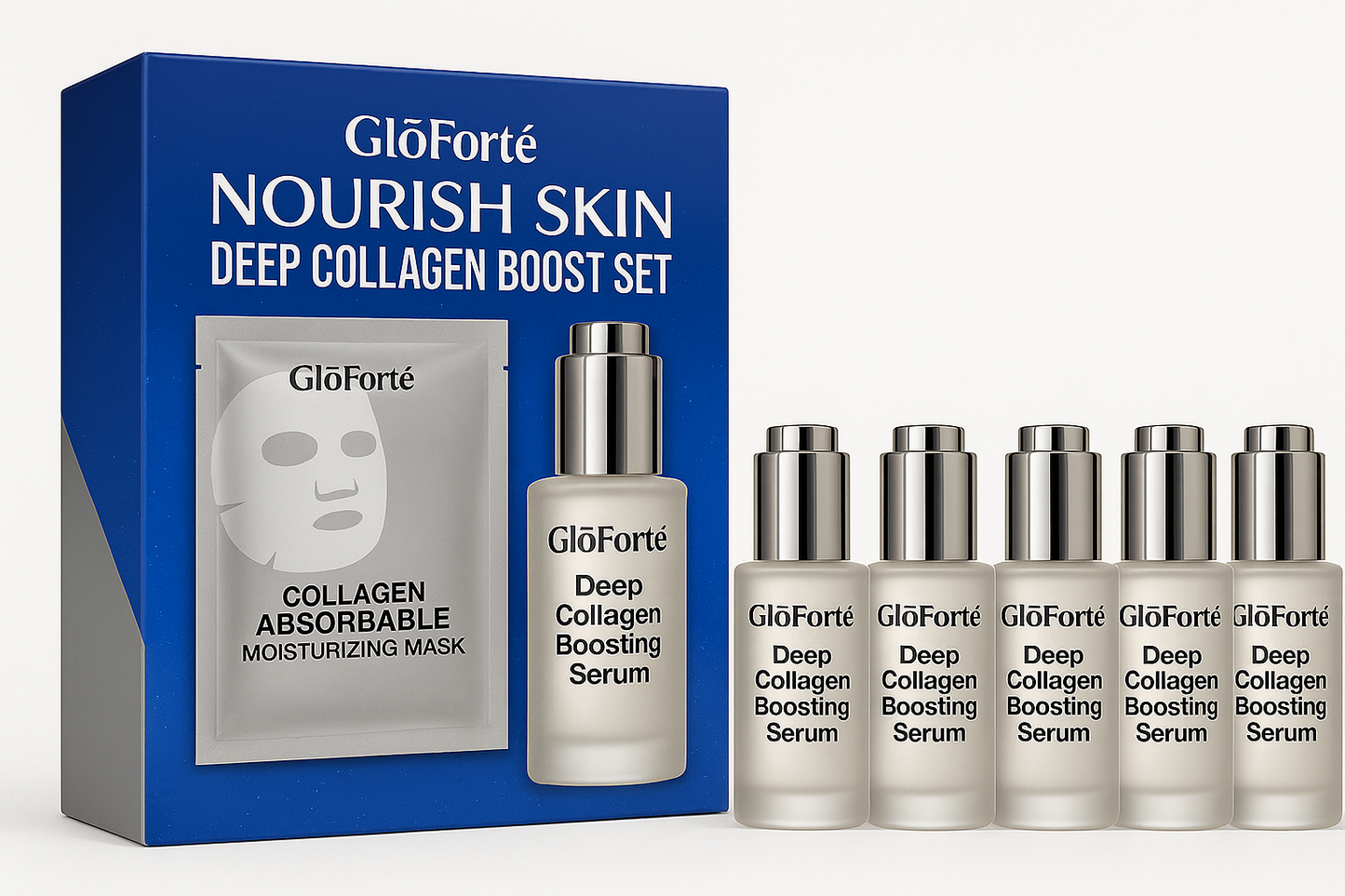 GlōForté™ Deep Collagen Concentrate Serum