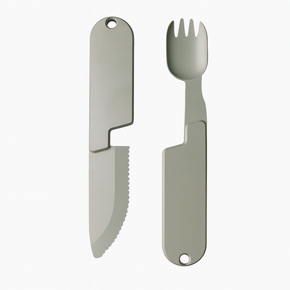 Slice & Spear: 2-in-1 Utensils Set™