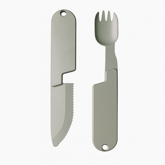 Slice & Spear: 2-in-1 Utensils Set™